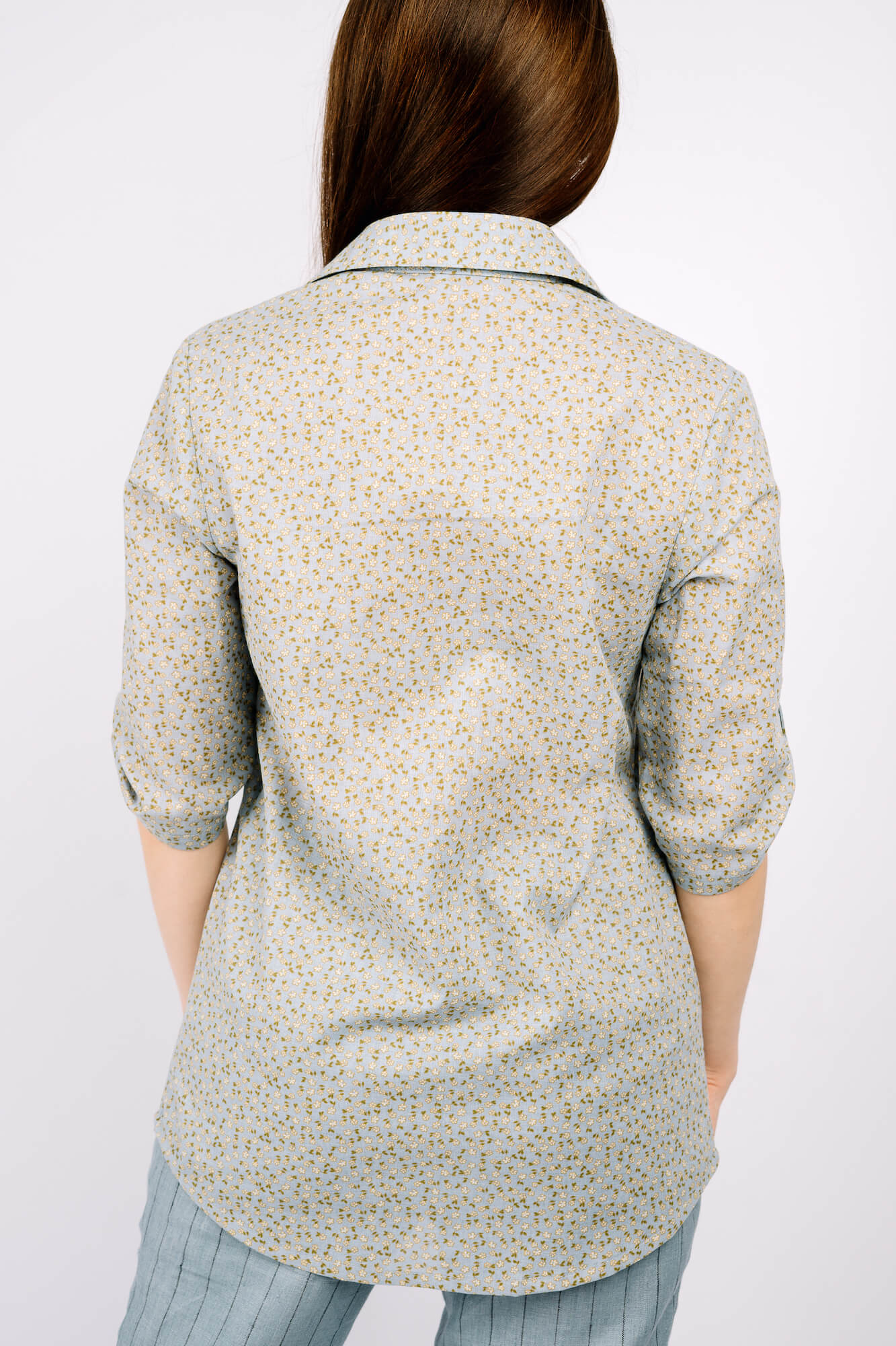 Women's Blouse With 3/4 Sleeve